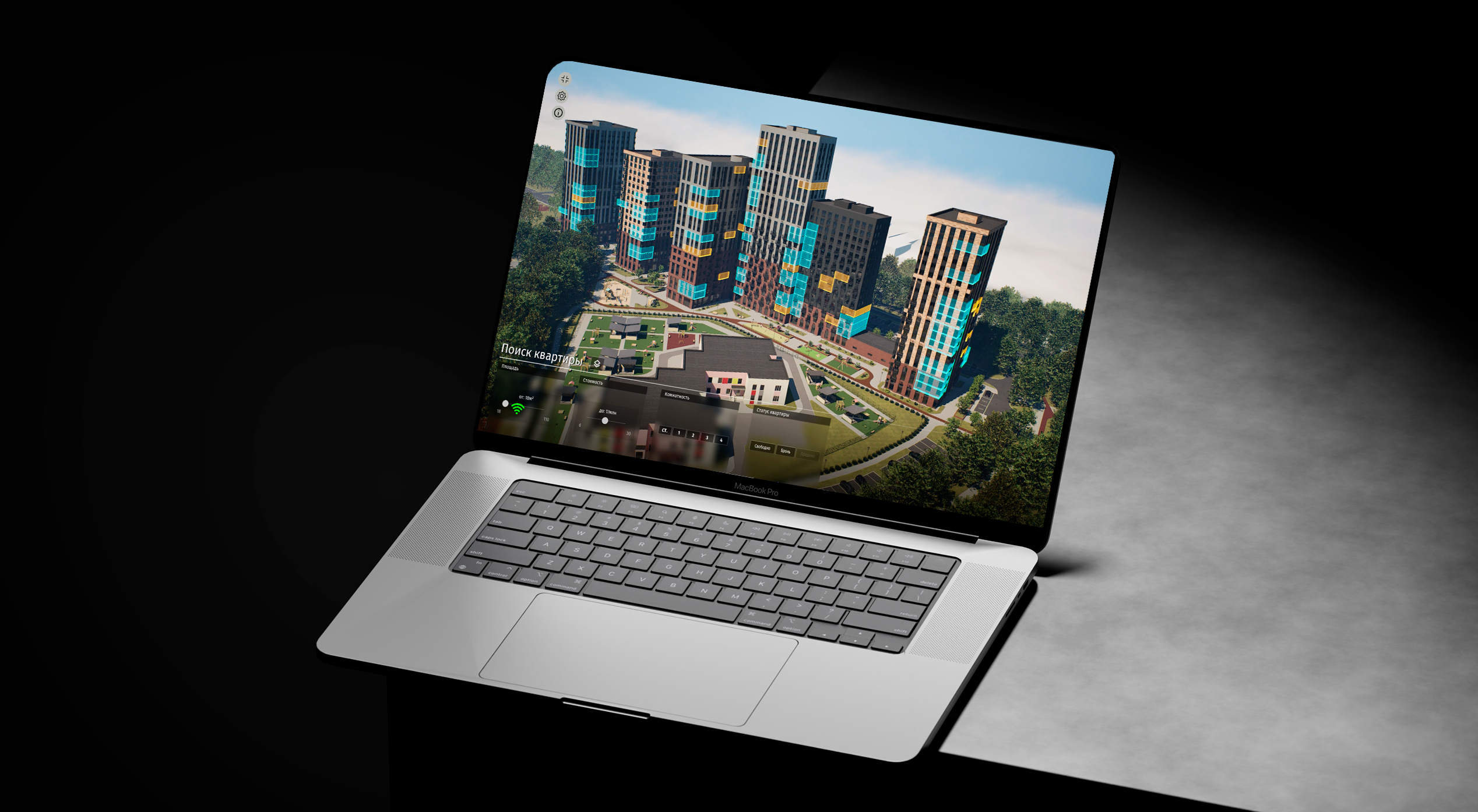 Hyperrealistic 3D model